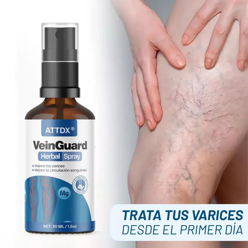 VEINGUARD Herbal Spray: Desinflama y Mejora la Circulación + ENVIO GRATIS