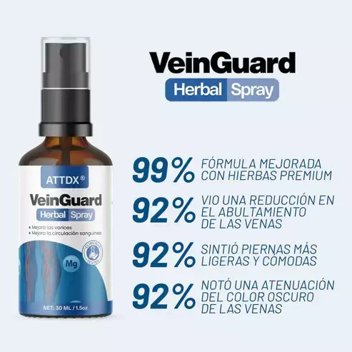 VEINGUARD Herbal Spray: Desinflama y Mejora la Circulación + ENVIO GRATIS