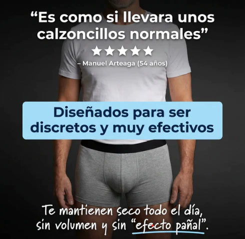 2x1 BOXER ULTRA ABSORBENTE + ENVIO GRATIS